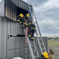 Second story rescue training